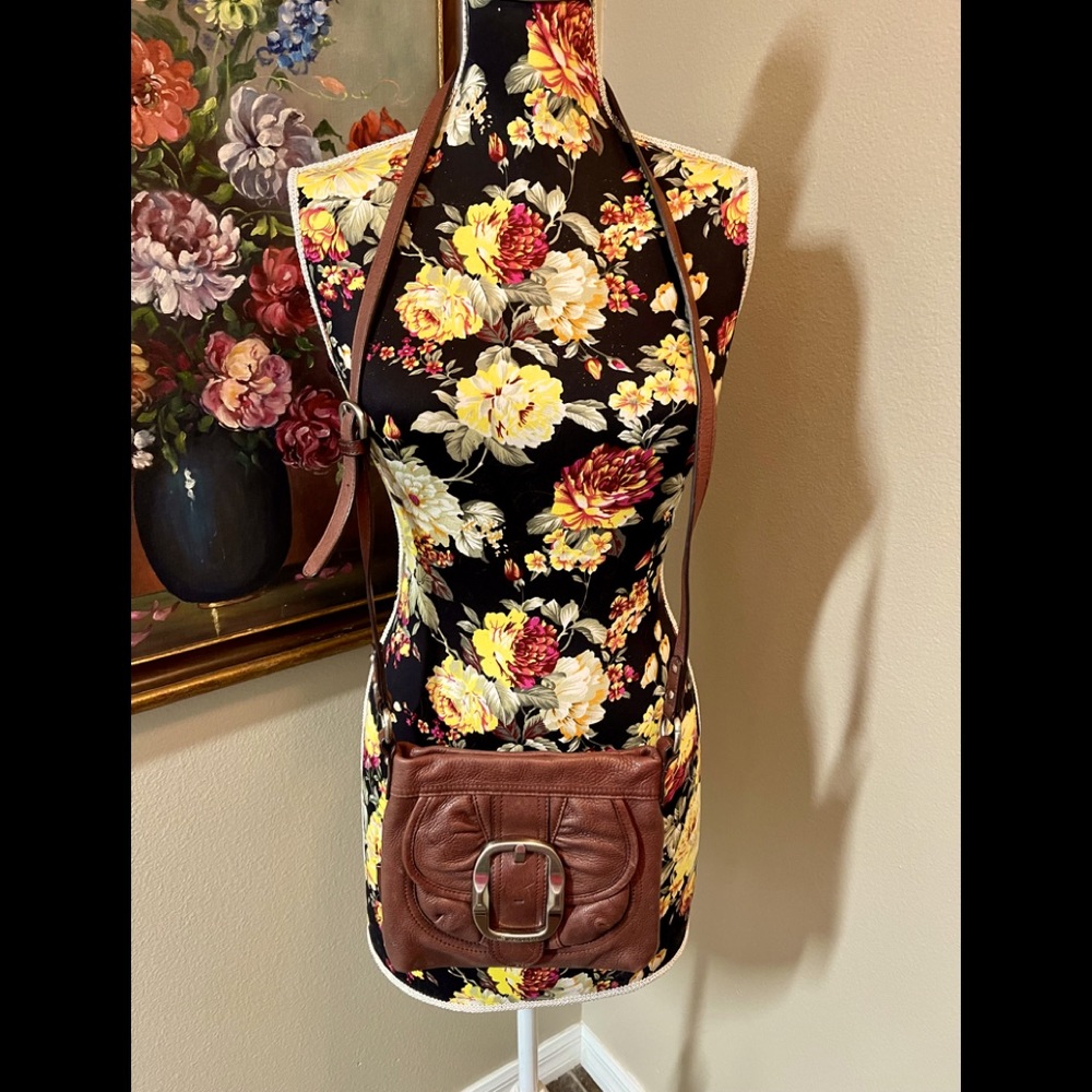 B. Makowsky Leather Crossbody
